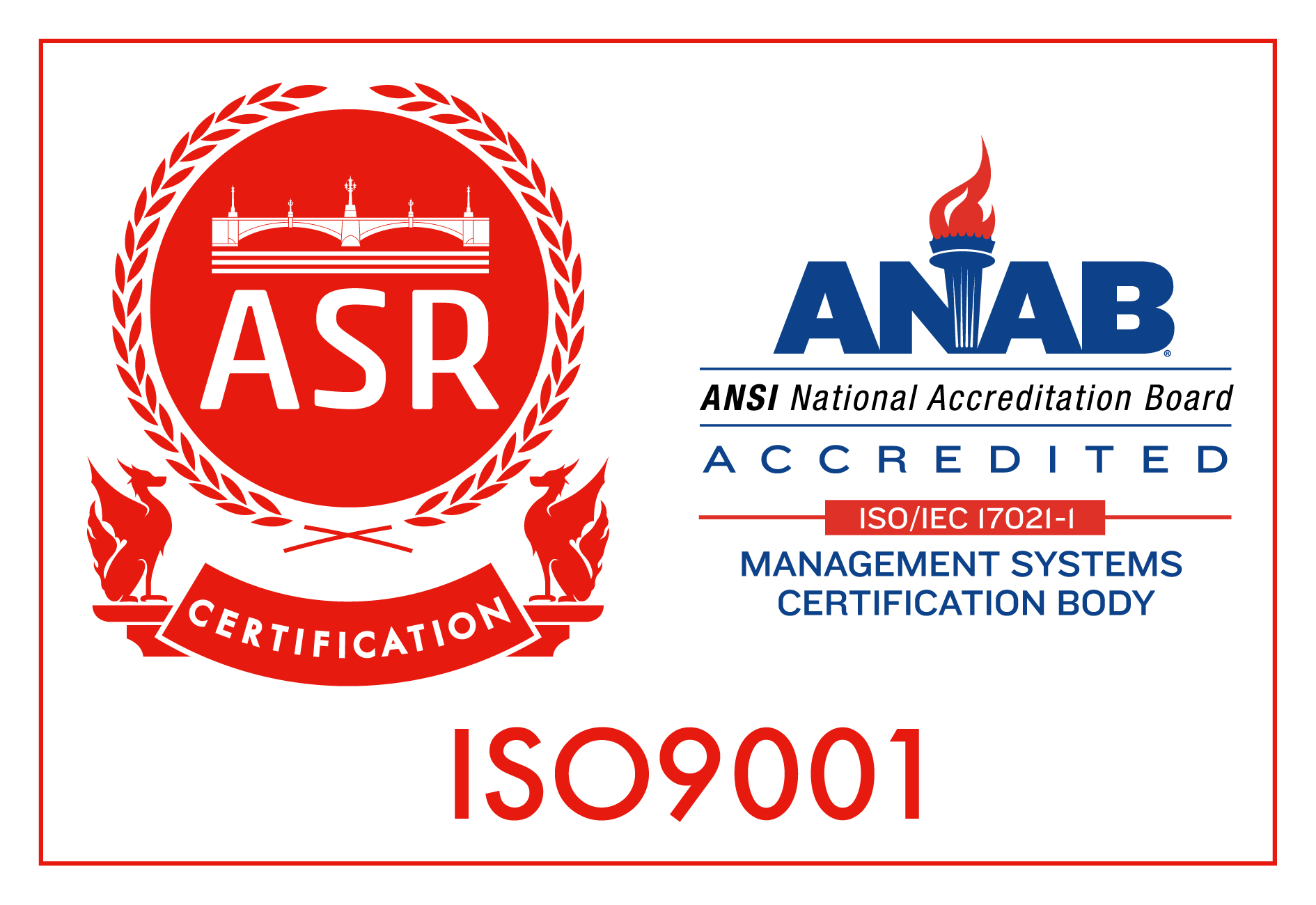 ISO9001認証取得